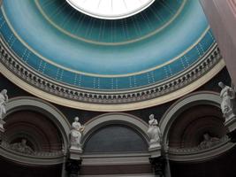 Interior blue dome