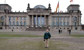 Me in front of Reichstag