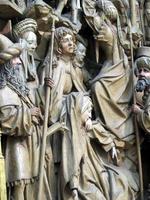 Detail of “passion” carving
