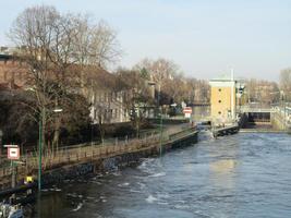 River view showing navigation channel