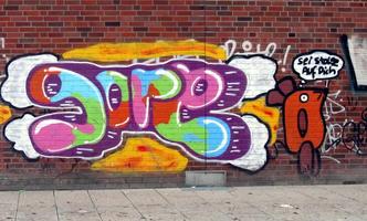 Graffiti with mouse thinking “Be proud of yourself.”