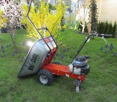 Motorized wheelbarrow