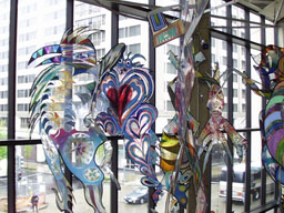 [stained glass mobile 2]