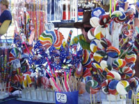 Colorful lollipops