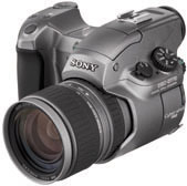 3/4 side view of camera