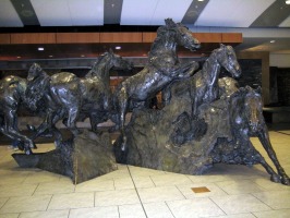 horse sculpture