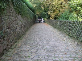 steep hill