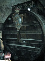 huge wine vat