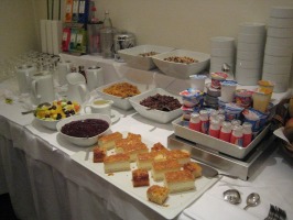 cereals and fruit