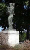 semi-abstract sculpture of a person