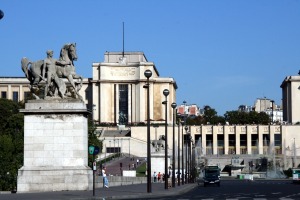 view of palais from across the seine