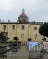 yellow building with dome