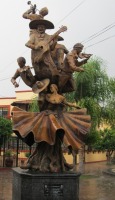 dancers and musicians