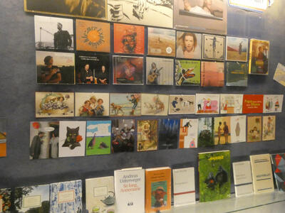 bookstore window display
