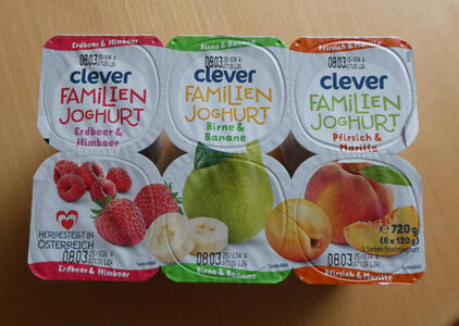 flavored yogurt