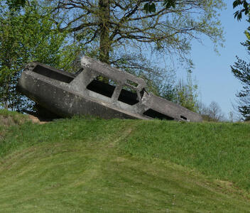concrete boat hull
