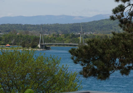 bridge across sea