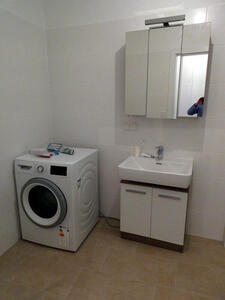 washing machine and medicine cabinet