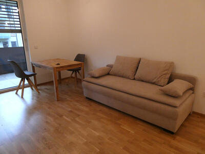 sofa and dining table