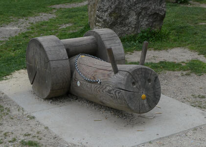 snail shaped hobby horse