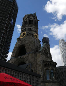 bombed out old church