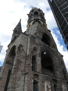bombed out church
