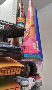 stationery and conical princess hats