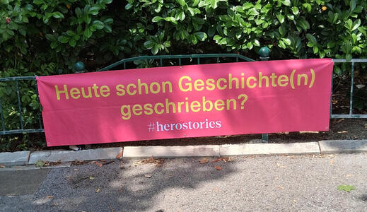 Heute schon Geschichte(n) geschrieben? #herostories
