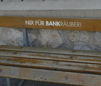 Nix für Bankräuber!