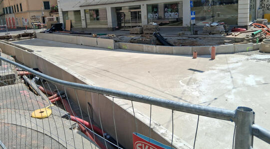 strassenbahn construction