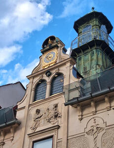 old building with clock tower