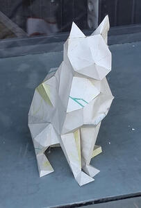 origami cat