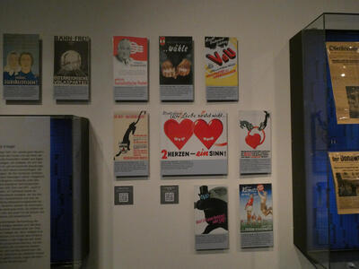 political posters 1950s