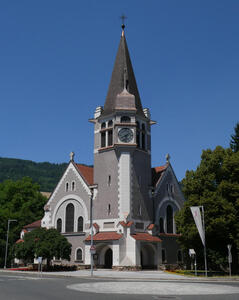 gray church