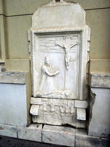 reliefwork christ on cross