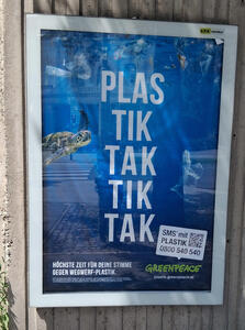 PLAS/TIK/TAK/TIK/TAK; Höchste Zeit für deine Stimme gegen Wegwerf-Plastik