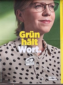 grün hält wort