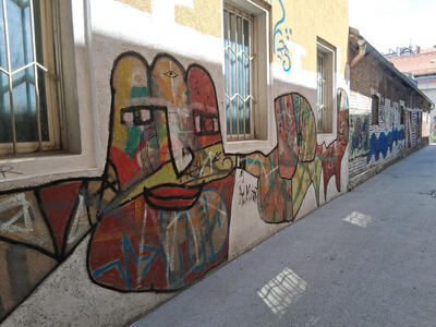 more abstract grafitti