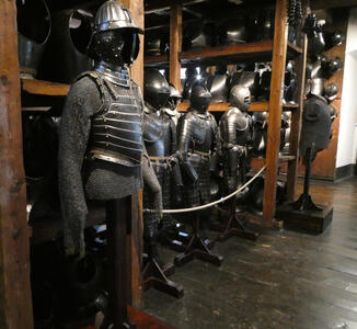 armor with chain mail