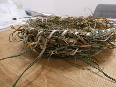 Another side view of basket