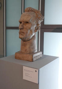 Bust; self-portrait of Marcello Mascherini
