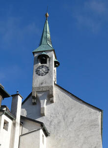 Clock tower on fortress