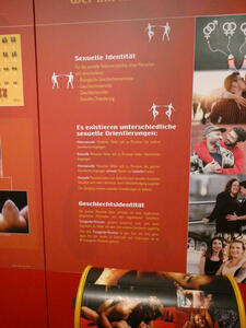 Poster describing different sexual identities