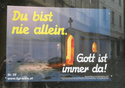 Du bist nie allein. Gott ist immer da!