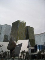 Long view showing 'leaning buildings'