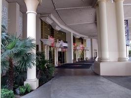 Entrance to Sahara; vehicle driveway