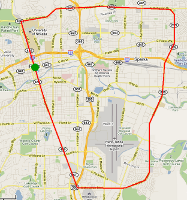 map of Reno/Sparks showing loop around McCarran Blvd and Virginia St.