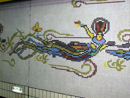 Subway tiles 
