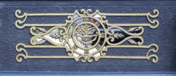 Metalwork on door (2) 