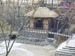 Traditional building at Olympic Park 